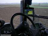 Hrůbkování pro kukuřici - Caterpillar Challenger s autopilotem Trimble CFX-750 RTK VRS (3)